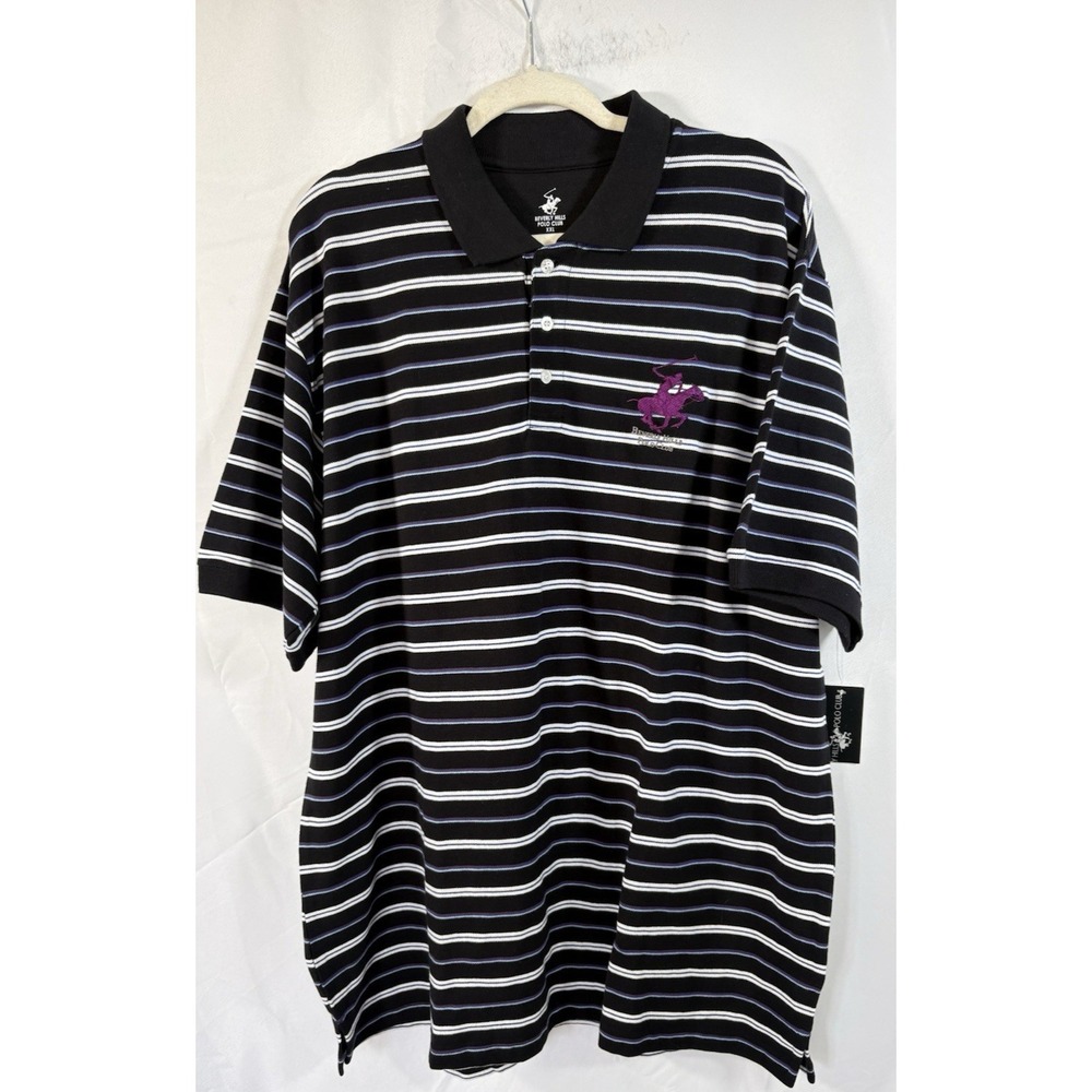 Beverly Hills Polo Club‎ polo shirt size 2XL golf short sleeve new
